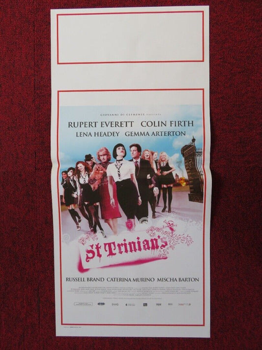 ST TRINIANS ITALIAN LOCANDINA (27.5"x13") POSTER COLIN FIRTH 2009 Movie posters
