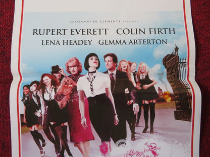 ST TRINIANS ITALIAN LOCANDINA (27.5"x13") POSTER COLIN FIRTH 2009 Movie posters