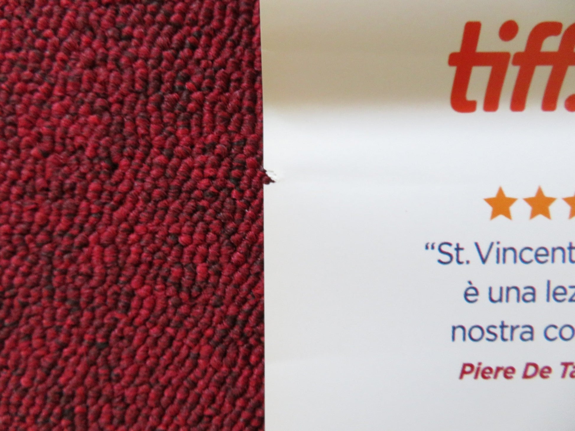 ST. VINCENT ITALIAN LOCANDINA POSTER BILLY MURRAY NAOMI WATTS 2014 Rendezvous Cinema Movie posters