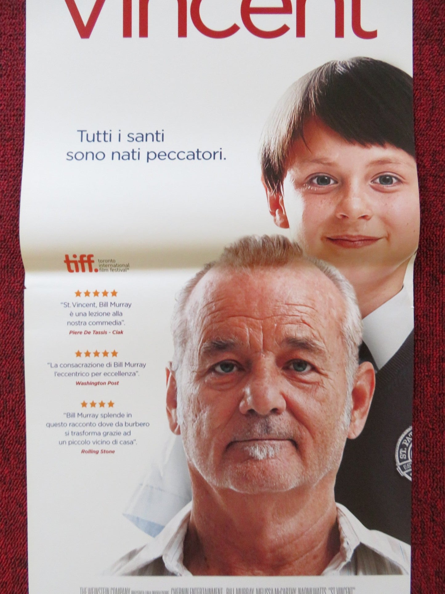 ST. VINCENT ITALIAN LOCANDINA POSTER BILLY MURRAY NAOMI WATTS 2014 Rendezvous Cinema Movie posters