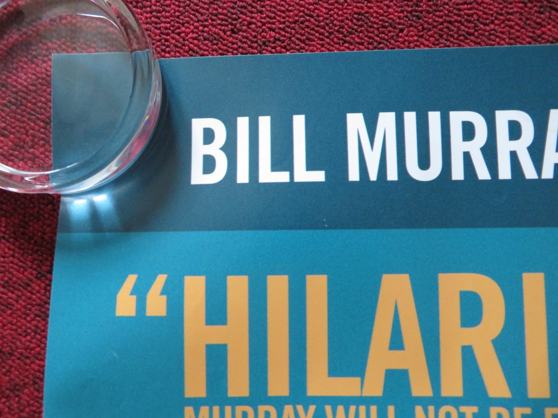 ST. VINCENT UK QUAD (30"x 40") ROLLED POSTER BILL MURRAY NAOMI WATTS 2014 Rendezvous Cinema Movie posters