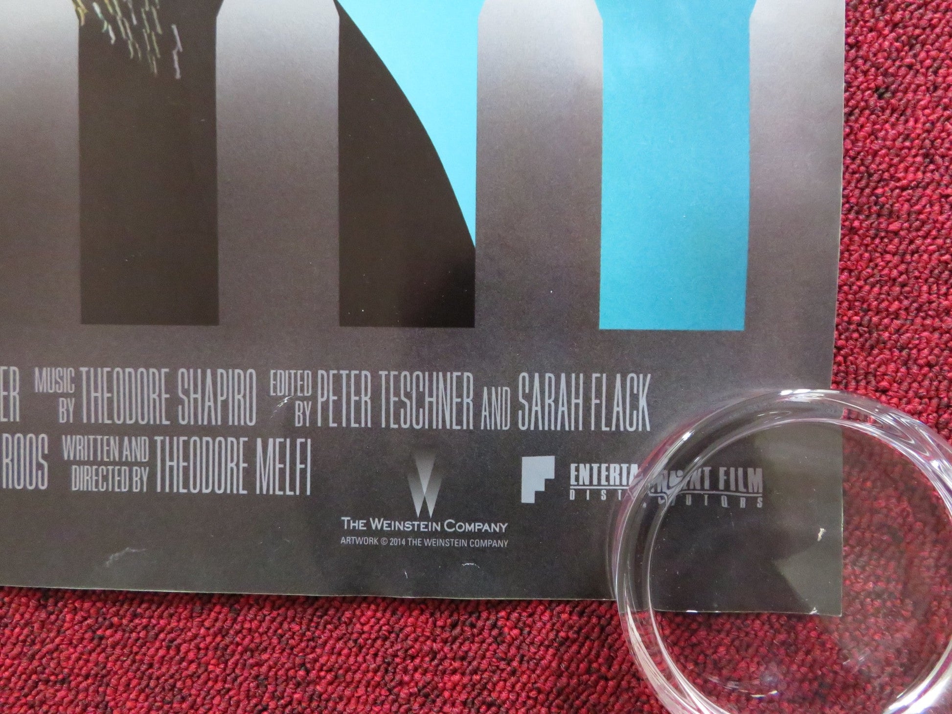 ST. VINCENT UK QUAD (30"x 40") ROLLED POSTER BILL MURRAY NAOMI WATTS 2014 Rendezvous Cinema Movie posters