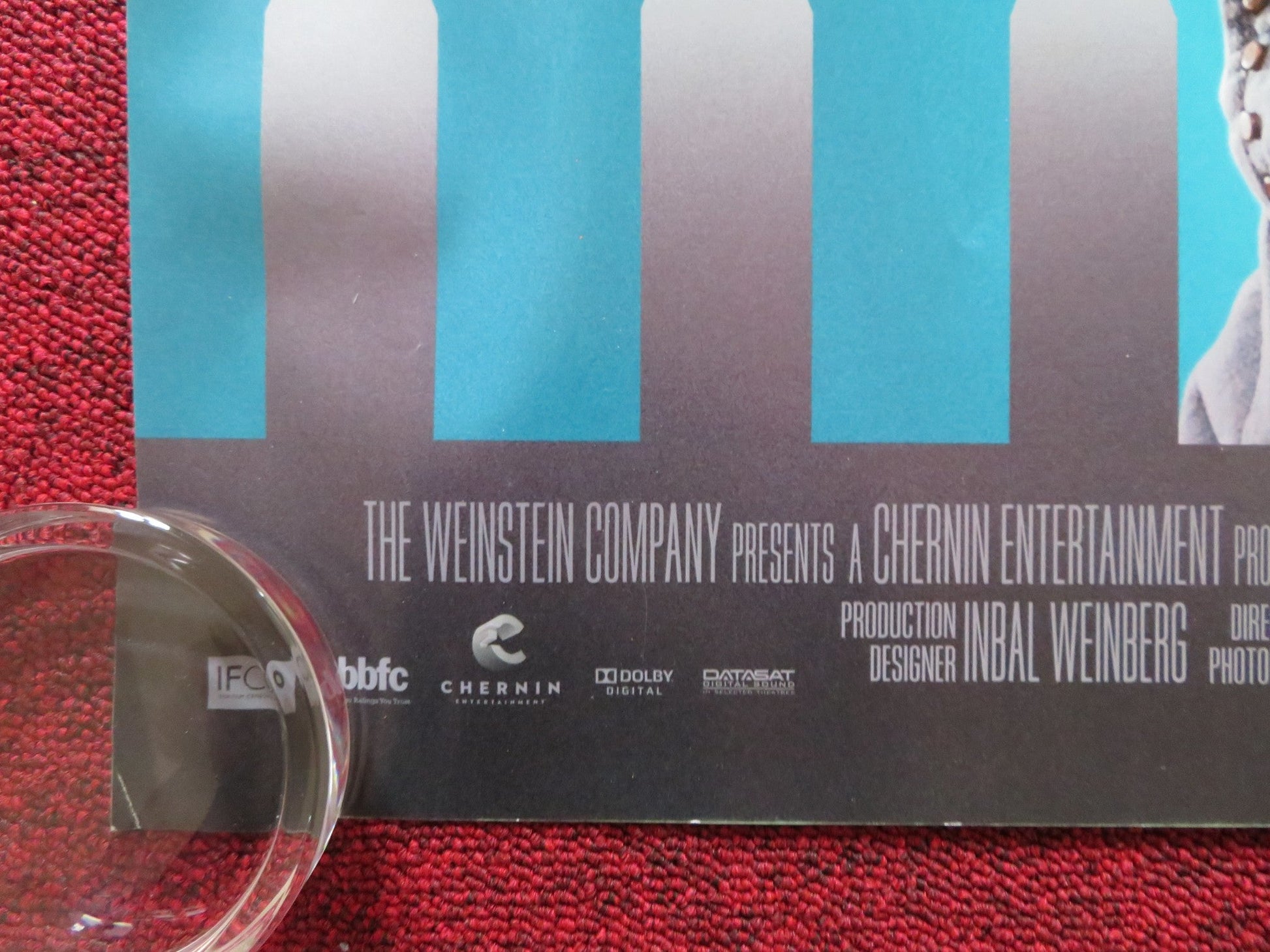 ST. VINCENT UK QUAD (30"x 40") ROLLED POSTER BILL MURRAY NAOMI WATTS 2014 Rendezvous Cinema Movie posters