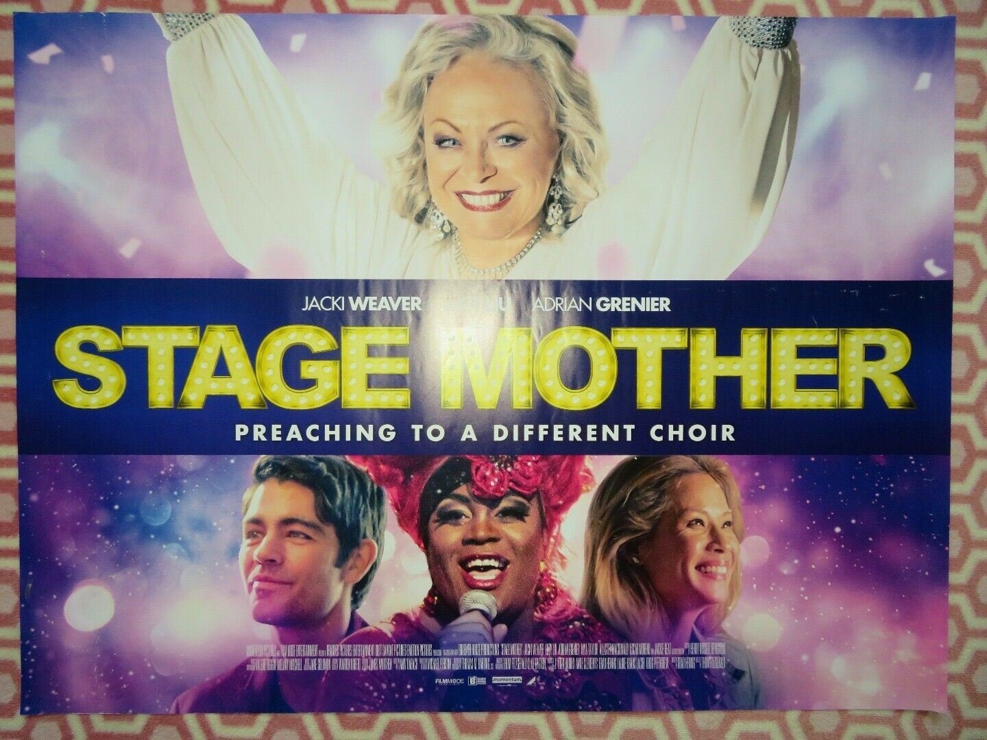 STAGE MOTHER QUAD (30"x 40") ROLLED POSTER JACKI WEAVER LUCY LUI ADRIAN GRENIER Movie posters