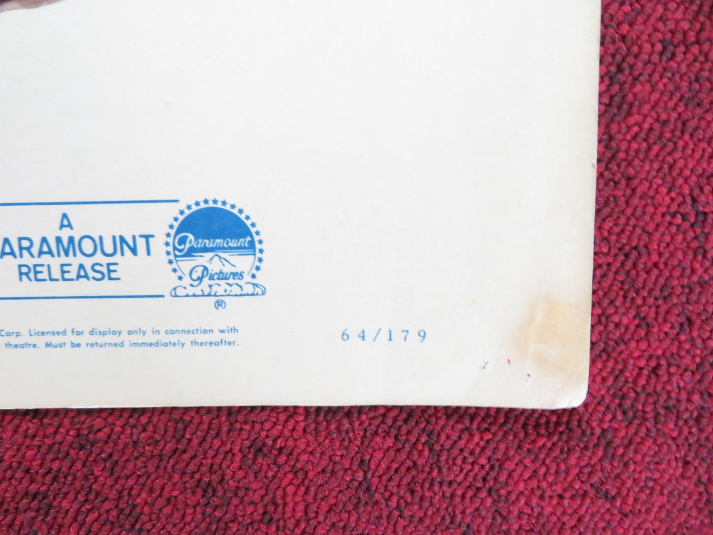 STAGE TO THUNDER ROCK US HALF SHEET (22"x 28") POSTER BARRY SULLIVAN MAX 1964 Rendezvous Cinema Movie posters