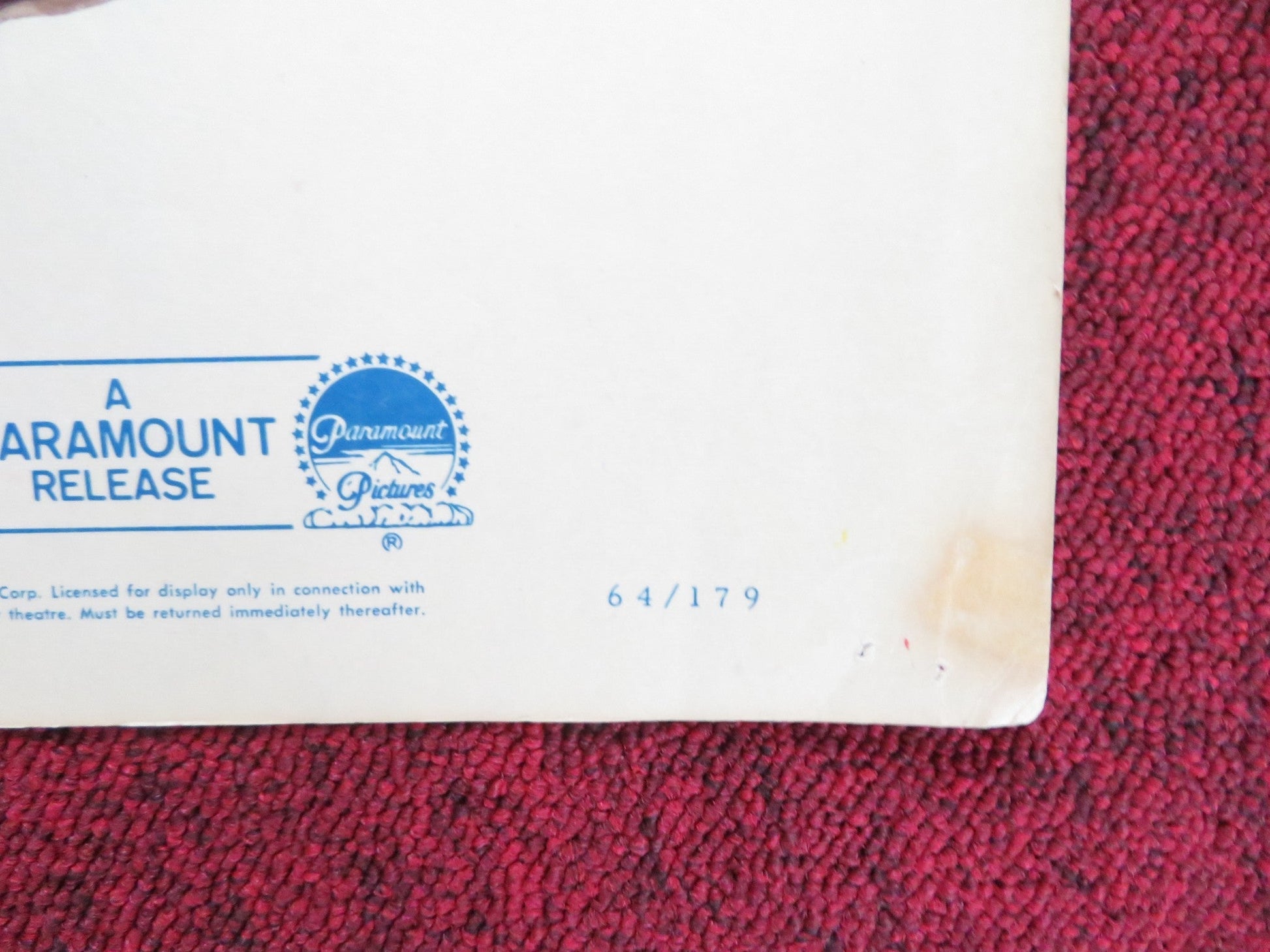 STAGE TO THUNDER ROCK US HALF SHEET (22"x 28") POSTER BARRY SULLIVAN MAX 1964 Rendezvous Cinema Movie posters