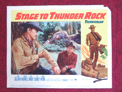 STAGE TO THUNDER ROCK US LOBBY CARD FULL SET BARRY SULLIVAN MARILYN MAXWELL 1964 Rendezvous Cinema Movie posters