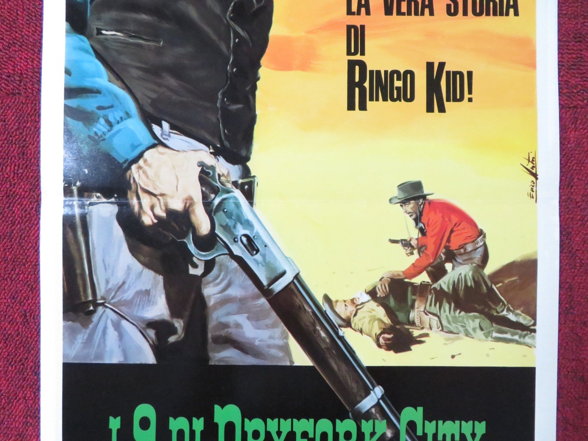 STAGECOACH ITALIAN LOCANDINA POSTER ANN - MARGRET RED BUTTONS 1966 Rendezvous Cinema Movie posters