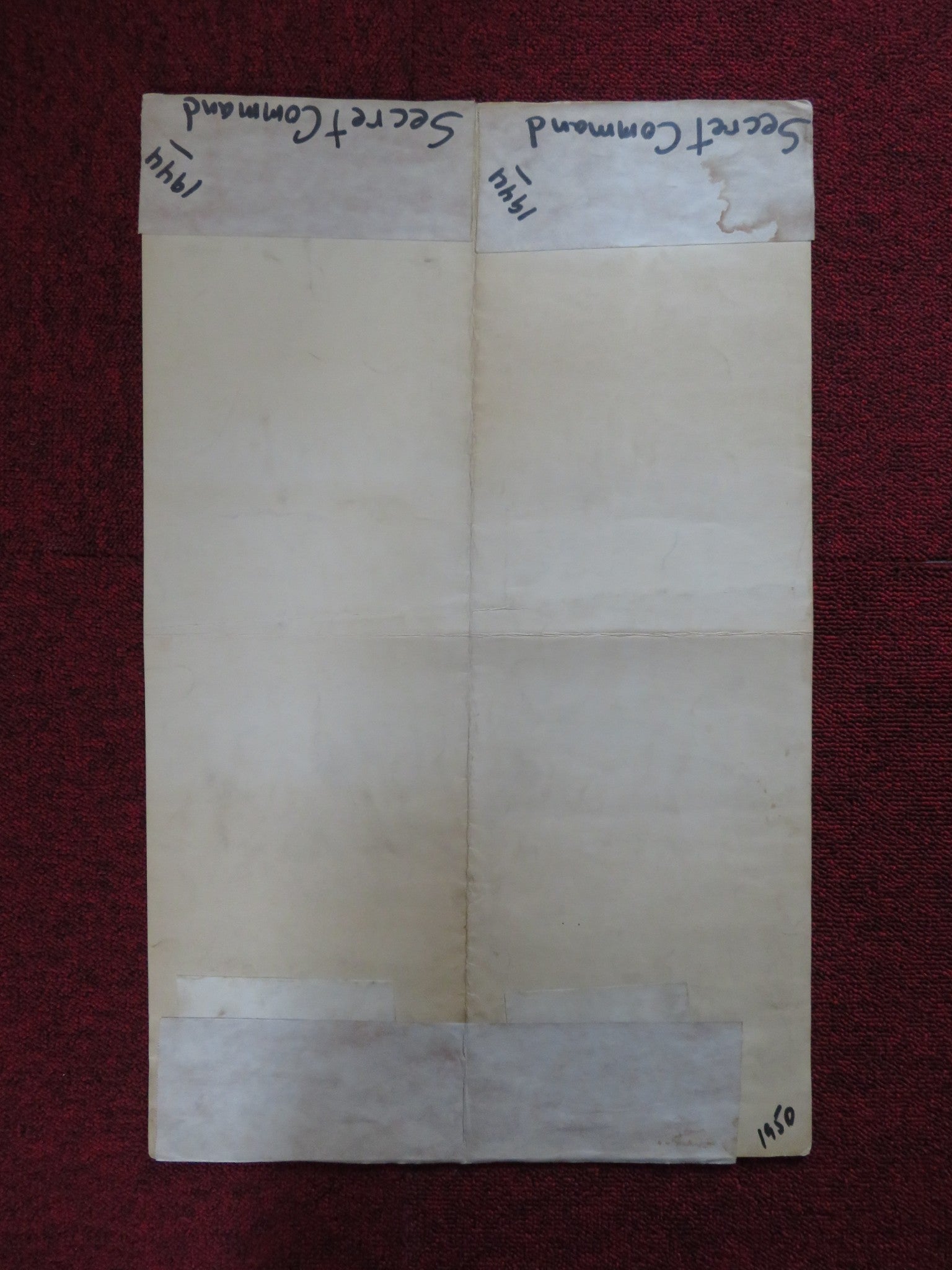 STAGECOACH TO DANCERS' ROCK WINDOW CARD (14"x 22") POSTER WARREN S. MARTIN 1962 Rendezvous Cinema Movie posters