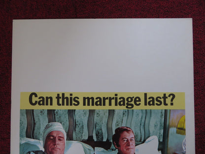 STAIRCASE WINDOW CARD (14"x 22") POSTER REX HARRISON RICHARD BURTON 1969 Rendezvous Cinema Movie posters