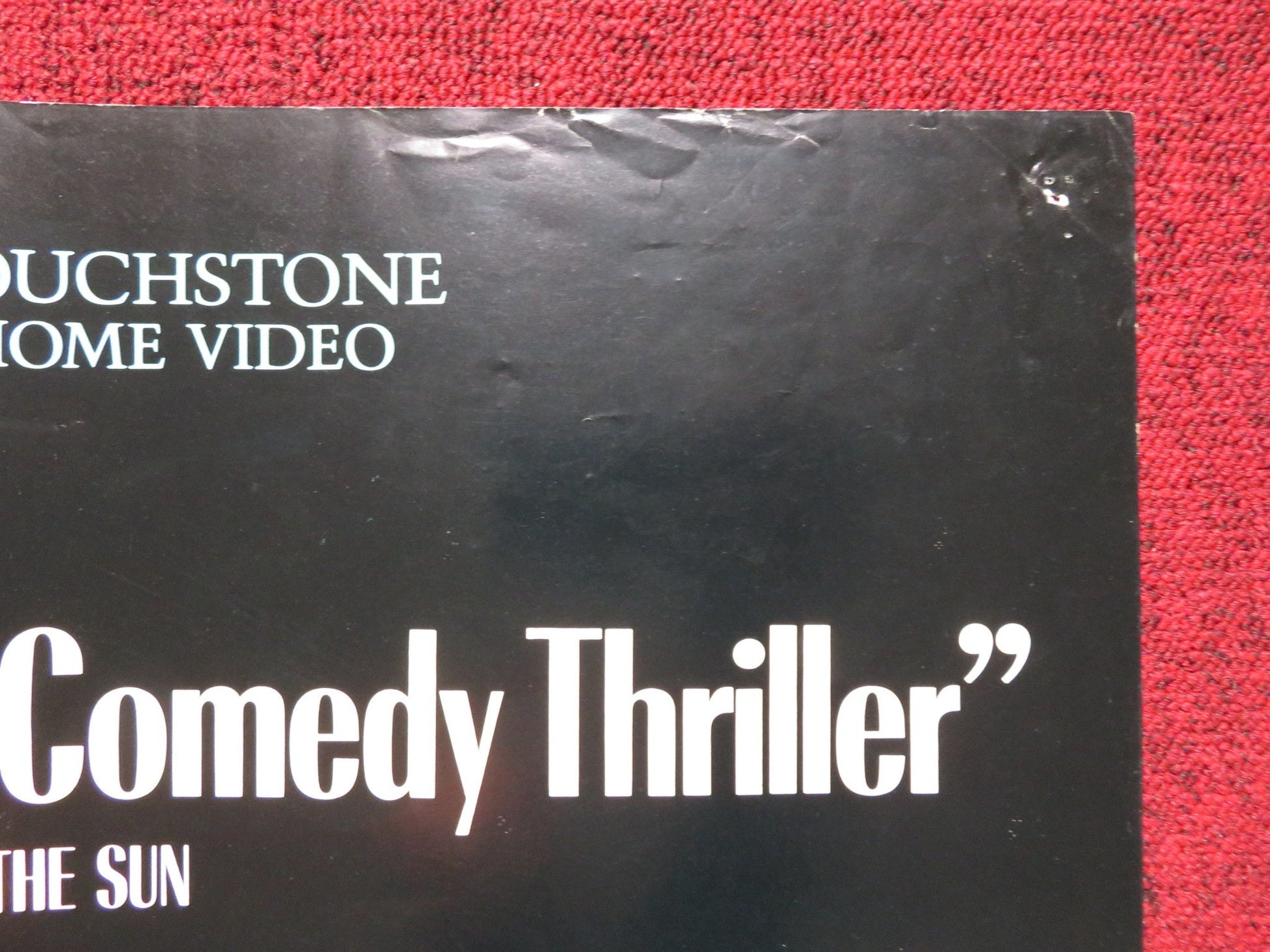 STAKEOUT VHS POSTER UK QUAD POSTER FOLDED RICHARD DREYFUSS EMILIO ESTEVEZ 1987 Rendezvous Cinema Movie posters