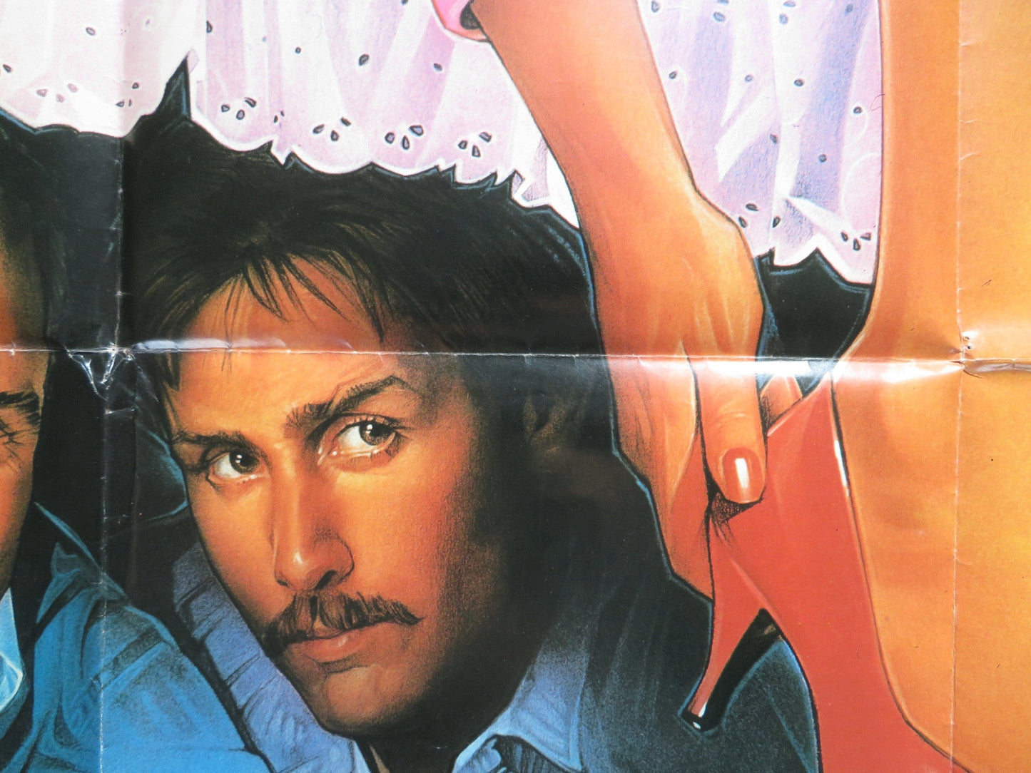 STAKEOUT VHS POSTER UK QUAD POSTER FOLDED RICHARD DREYFUSS EMILIO ESTEVEZ 1987 Rendezvous Cinema Movie posters