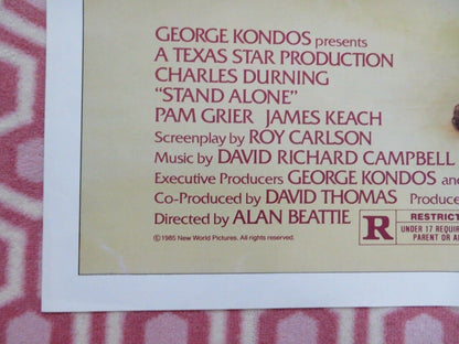 STAND ALONE US ONE SHEET POSTER PAM GRIER JAMES KEACH 1985 Movie posters