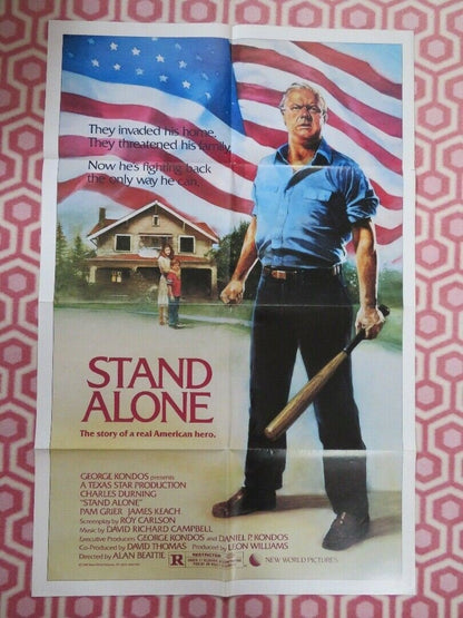 STAND ALONE US ONE SHEET POSTER PAM GRIER JAMES KEACH 1985 Movie posters