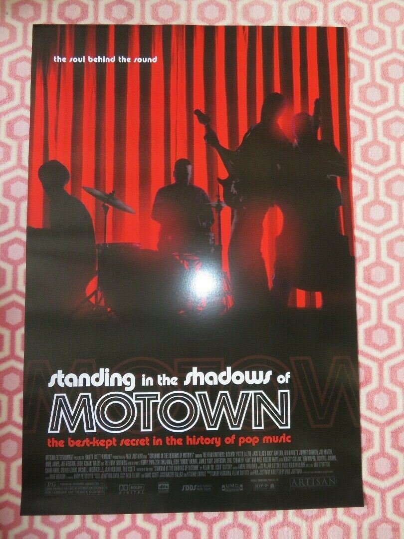 STANDING IN THE SHADOWS OF MOTOWN US ONE SHEET ROLLED POSTER RICHARD ALLEN '02 Movie posters