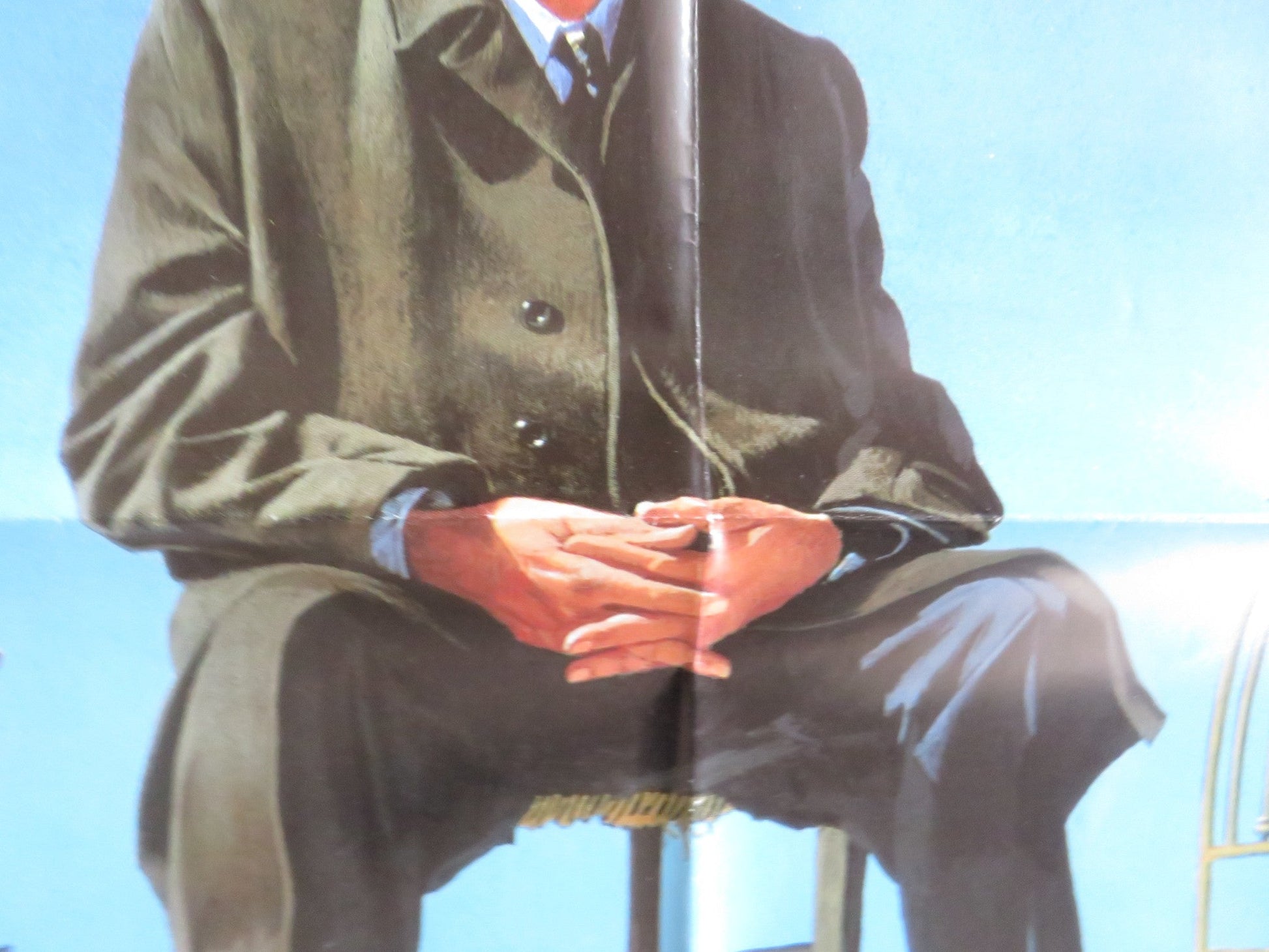 STANNO TUTTI BENE FOLDED US ONE SHEET POSTER MARCELLO MASTROIANNI M. MORGAN 1990 Rendezvous Cinema Movie posters