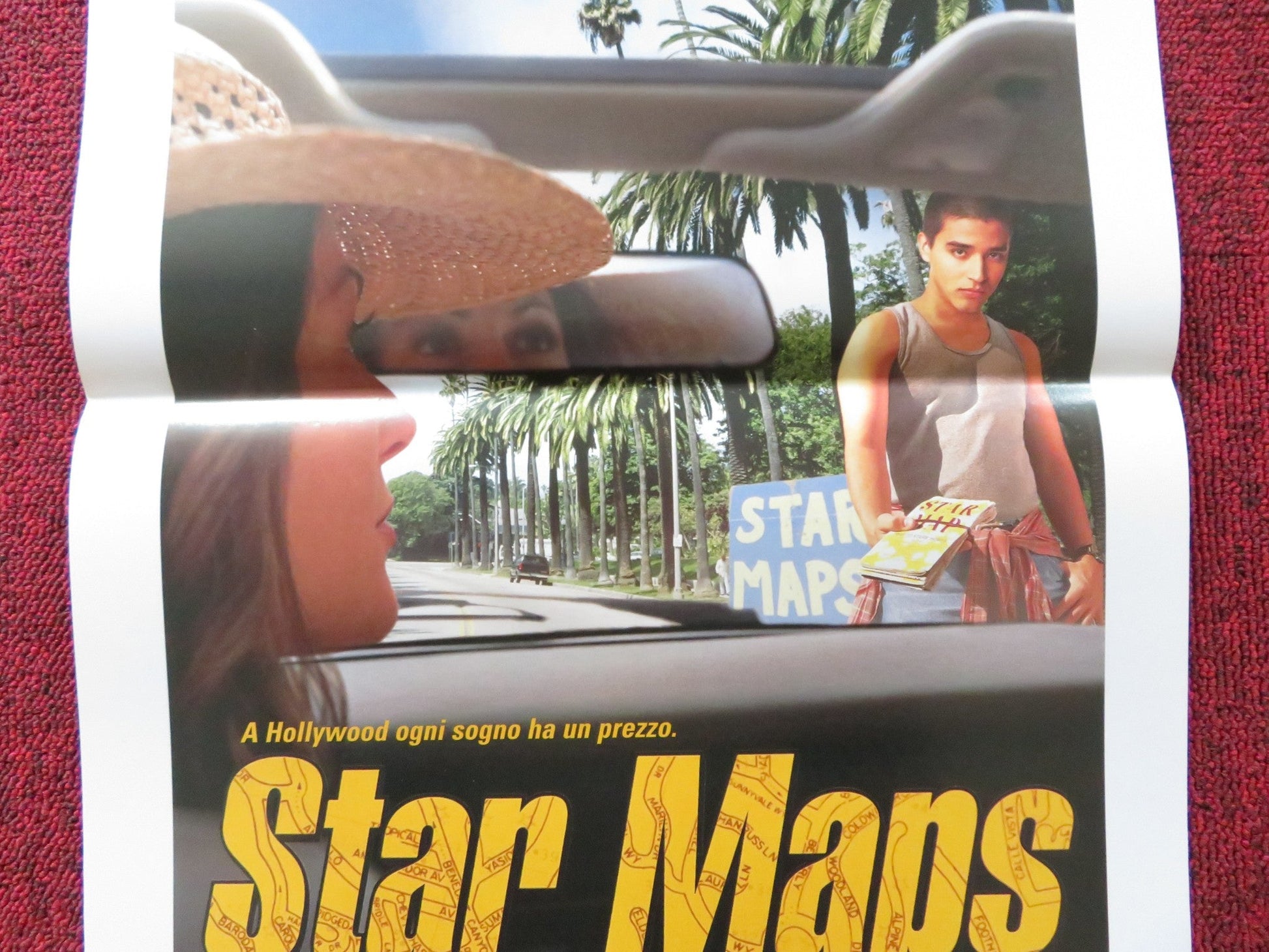 STAR MAPS ITALIAN LOCANDINA POSTER DOUGLAS SPAIN EFRAIN FIGUEROA 1997 Rendezvous Cinema Movie posters