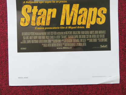 STAR MAPS ITALIAN LOCANDINA POSTER DOUGLAS SPAIN EFRAIN FIGUEROA 1997 Rendezvous Cinema Movie posters