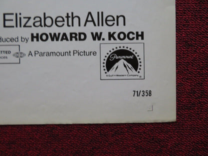 STAR SPANGLED GIRL FOLDED US ONE SHEET POSTER SANDY DUNCAN TONY ROBERTS 1971 - Rendezvous Cinema