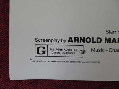 STAR SPANGLED GIRL US HALF SHEET (22"x 28") POSTER SANDY DUNCAN TONY ROBERTS '71 Rendezvous Cinema Movie posters