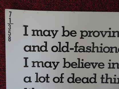 STAR SPANGLED GIRL US HALF SHEET (22"x 28") POSTER SANDY DUNCAN TONY ROBERTS '71 Rendezvous Cinema Movie posters