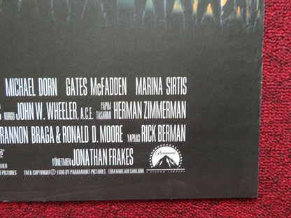 STAR TREK FIRST CONTACT FOLDED TURKISH ONE SHEET POSTER PATRICK STEWART 1996 - Rendezvous Cinema