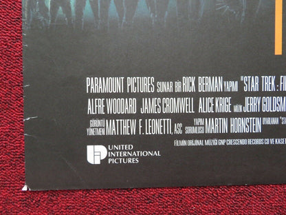 STAR TREK FIRST CONTACT FOLDED TURKISH ONE SHEET POSTER PATRICK STEWART 1996 - Rendezvous Cinema