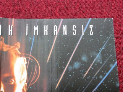 STAR TREK FIRST CONTACT FOLDED TURKISH ONE SHEET POSTER PATRICK STEWART 1996 - Rendezvous Cinema