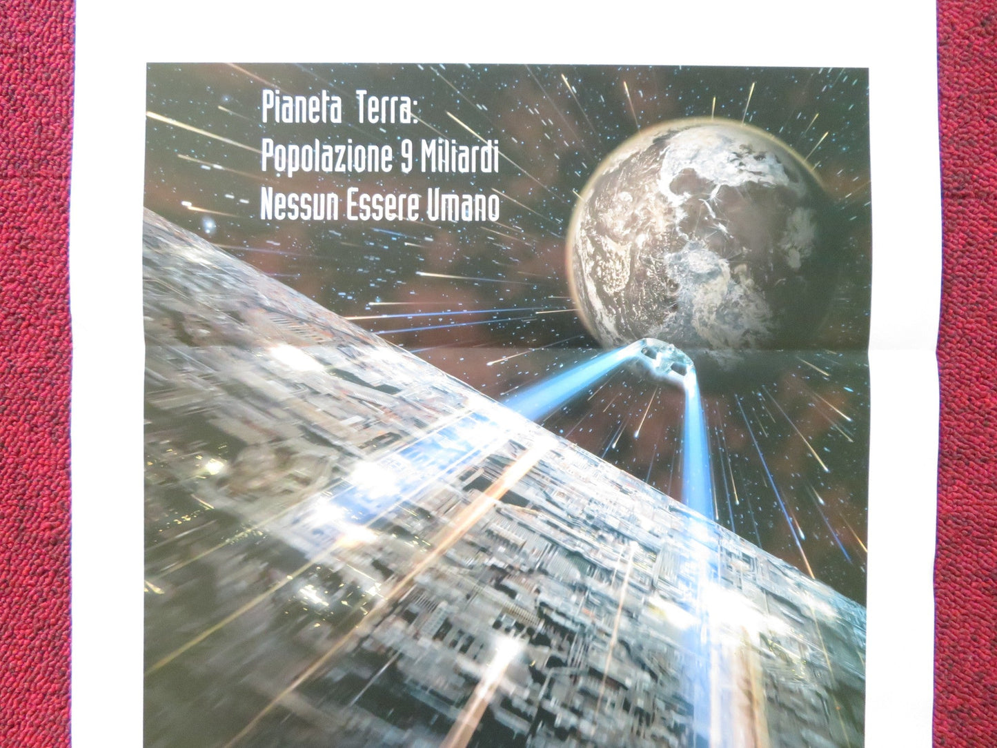 STAR TREK: FIRST CONTACT ITALIAN LOCANDINA POSTER PATRICK STEWART J. FRAKES 1997 Rendezvous Cinema Movie posters