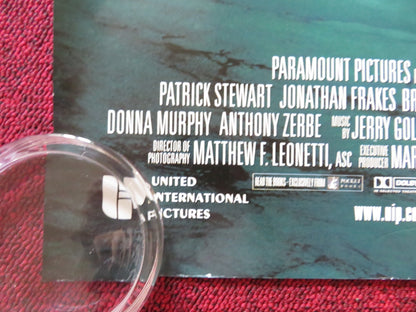 STAR TREK: INSURRECTION UK QUAD ROLLED POSTER PATRICK STEWART FRAKES 1998 Rendezvous Cinema Movie posters