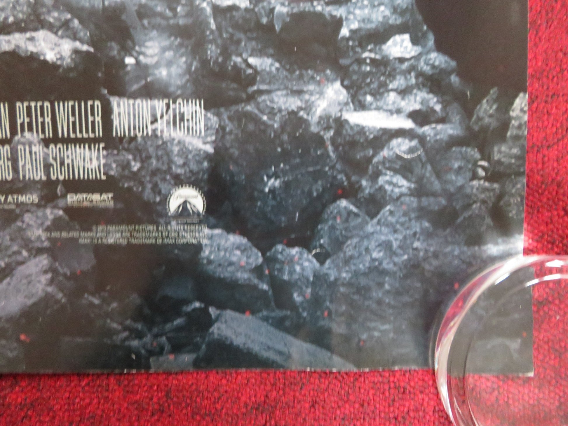 STAR TREK INTO DARKNESS UK QUAD (30"x 40") ROLLED POSTER CHRIS PINE K.URBAN 2013 Rendezvous Cinema Movie posters