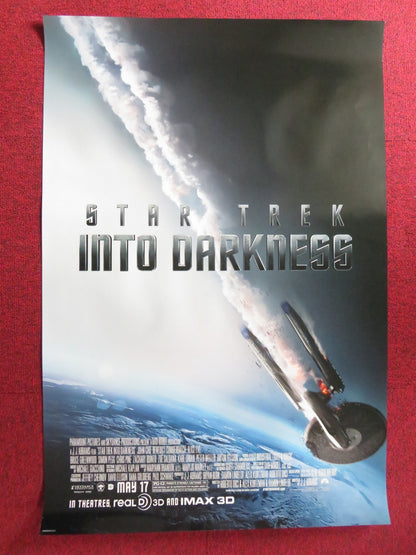 STAR TREK INTO DARKNESS US ONE SHEET ROLLED POSTER LEONARD NIMOY CHRIS PINE 2013 Rendezvous Cinema Movie posters