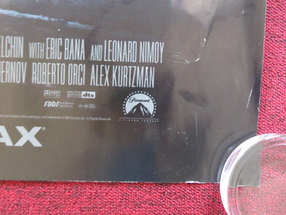 STAR TREK UK QUAD (30"x 40") ROLLED POSTER CHRIS PINE ZACHARY QUINTO 2009 Rendezvous Cinema Movie posters