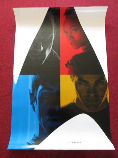 STAR TREK US ONE SHEET ROLLED POSTER J.J ABRAMS LEONARD NIMOY 2009 Movie posters