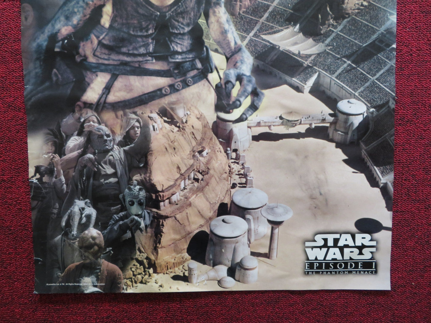 STAR WARS EPISODE I THE PHANTOM MENACE - A CANADIAN POSTER L. NEESON E. MCGREGOR Rendezvous Cinema Movie posters