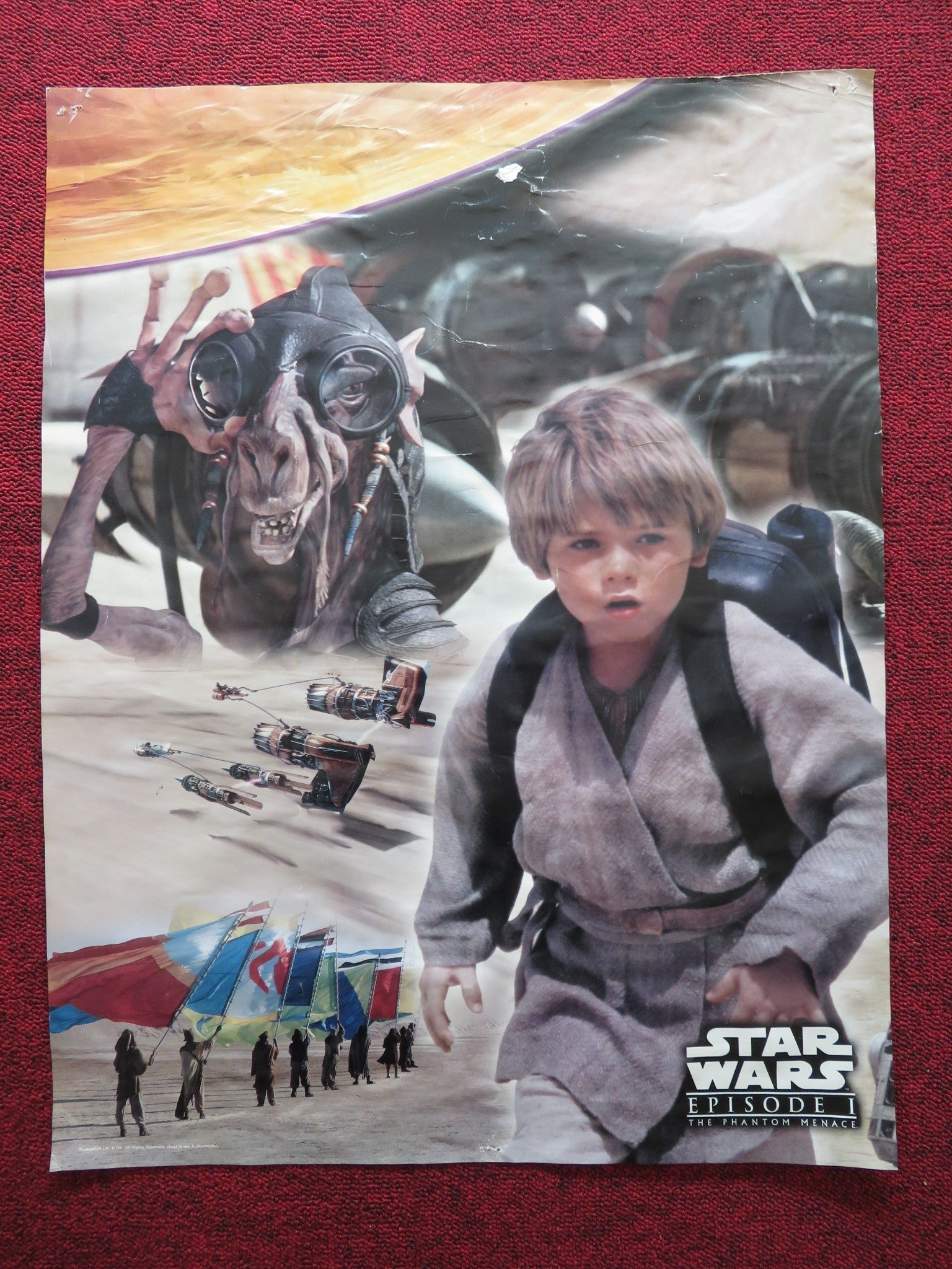 STAR WARS EPISODE I THE PHANTOM MENACE - B CANADIAN POSTER E. MCGREGOR 1999 Rendezvous Cinema Movie posters