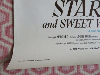 STARBIRD AND SWEET WILLIAM ONE SHEET ROLLED POSTER A.MARTINEZ 1973 Movie posters