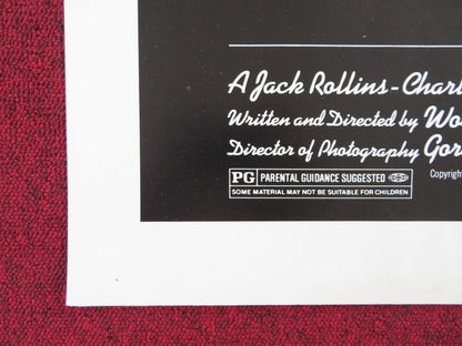 STARDUST MEMORIES - REVIEW FOLDED US ONE SHEET POSTER WOODY ALLEN RAMPLING 1980 Rendezvous Cinema Movie posters