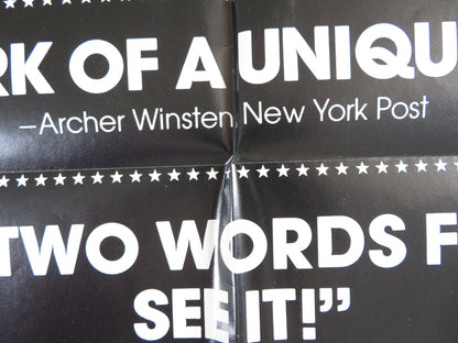 STARDUST MEMORIES - REVIEW FOLDED US ONE SHEET POSTER WOODY ALLEN RAMPLING 1980 Rendezvous Cinema Movie posters