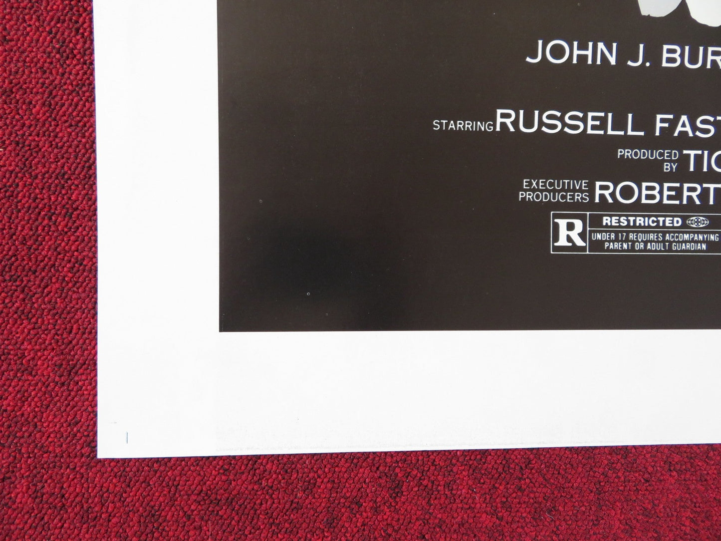 STARK RAVING MAD US TRI FOLDED ONE SHEET ROLLED POSTER RUSS FAST 1981 Rendezvous Cinema Movie posters