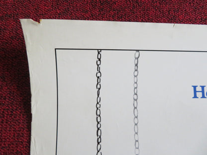 STARS AND BARS FOLDED US ONE SHEET POSTER DANIEL DAY LEWIS HARRY D. STANTON 1988 Rendezvous Cinema Movie posters