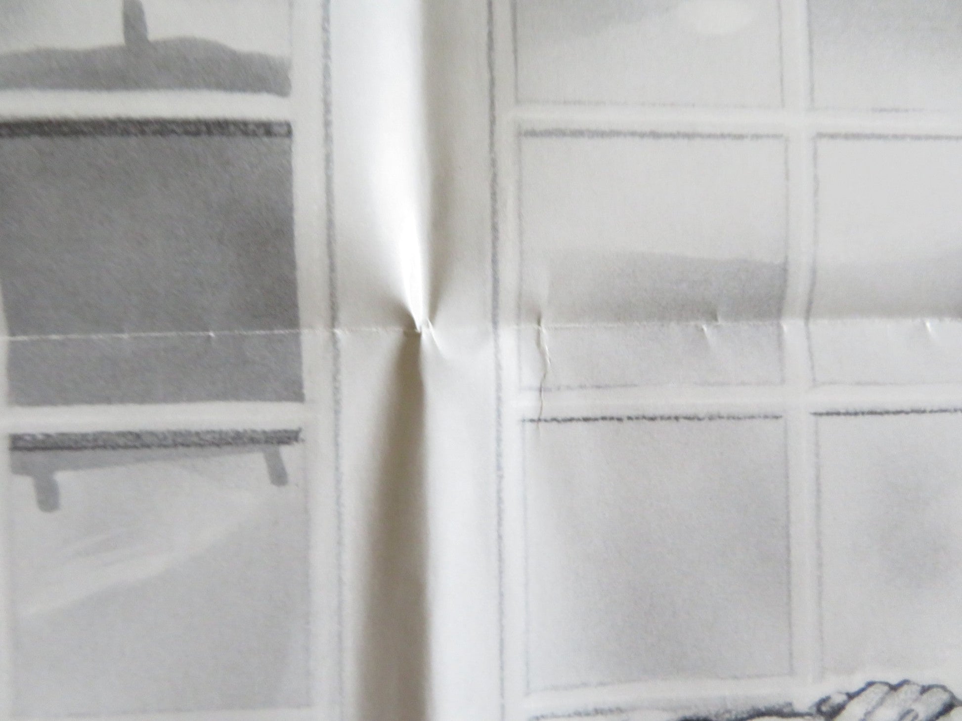 STARS AND BARS FOLDED US ONE SHEET POSTER DANIEL DAY LEWIS HARRY D. STANTON 1988 Rendezvous Cinema Movie posters