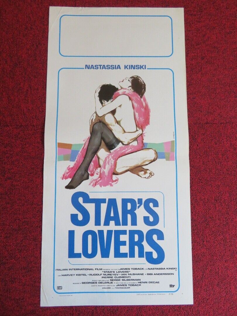 STAR'S LOVERS /Exposed ITALIAN LOCANDINA (27.5"x13") POSTER M BRODERICK 1983 Movie posters