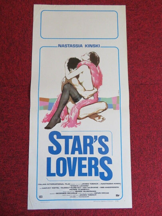 STAR'S LOVERS /Exposed ITALIAN LOCANDINA (27.5"x13") POSTER M BRODERICK 1983 Movie posters