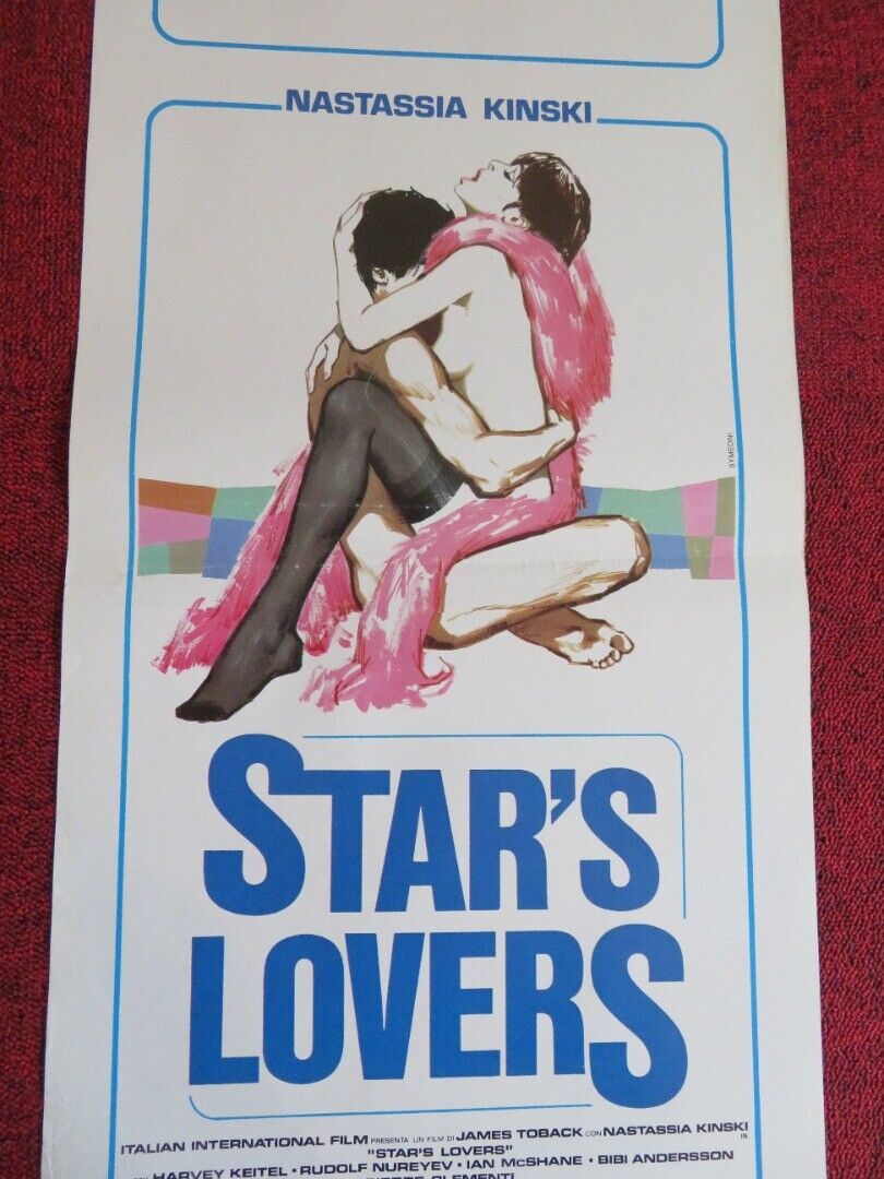 STAR'S LOVERS /Exposed ITALIAN LOCANDINA (27.5"x13") POSTER M BRODERICK 1983 Movie posters
