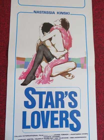 STAR'S LOVERS /Exposed ITALIAN LOCANDINA (27.5"x13") POSTER M BRODERICK 1983 Movie posters