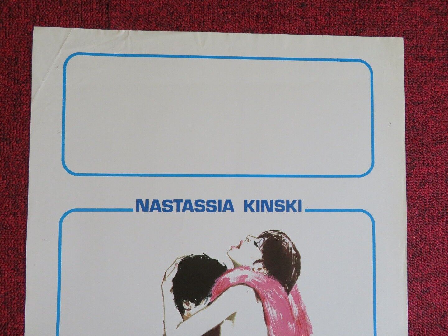 STAR'S LOVERS /Exposed ITALIAN LOCANDINA (27.5"x13") POSTER M BRODERICK 1983 Movie posters