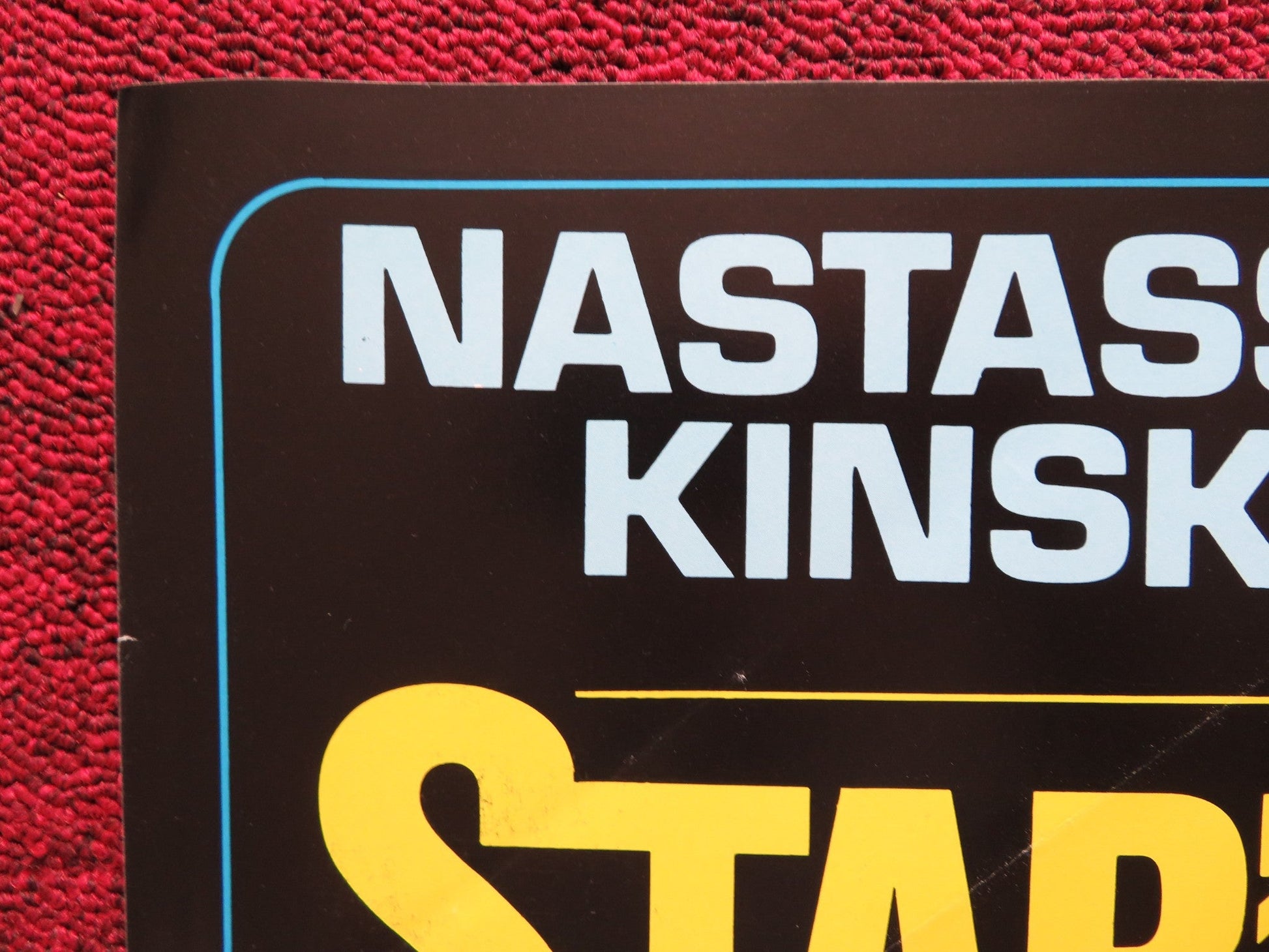 STAR'S LOVERS - F ITALIAN FOTOBUSTA POSTER NASTASSIA KINSKI HARVEY KEITEL 1983 Rendezvous Cinema Movie posters