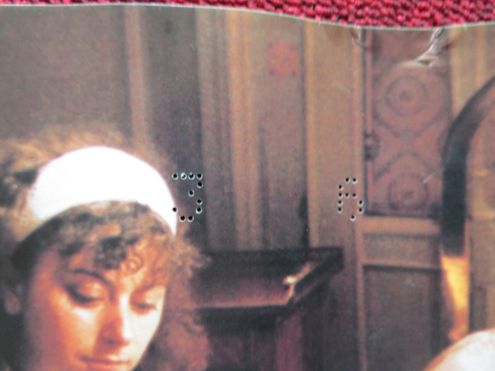 STAR'S LOVERS - F ITALIAN FOTOBUSTA POSTER NASTASSIA KINSKI HARVEY KEITEL 1983 Rendezvous Cinema Movie posters