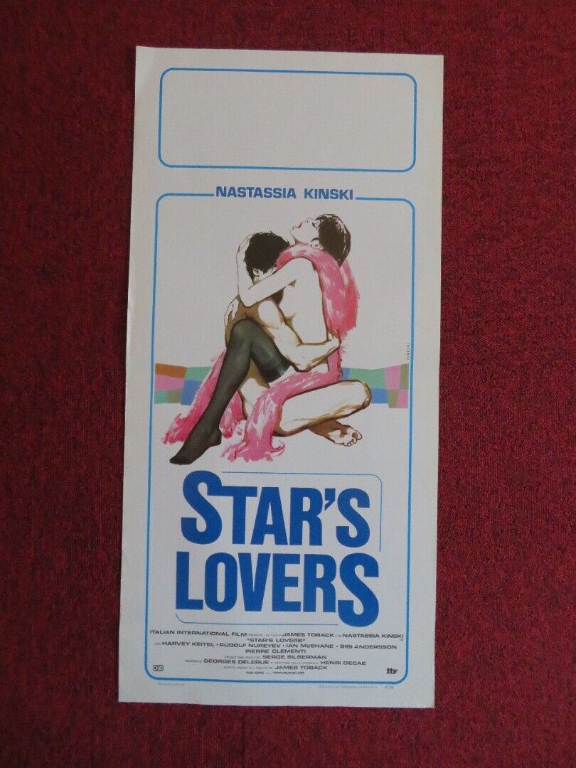 STAR'S LOVERS ITALIAN LOCANDINA (27.5"x13") POSTER NASTASSIA KINSKI 1985 - Rendezvous Cinema